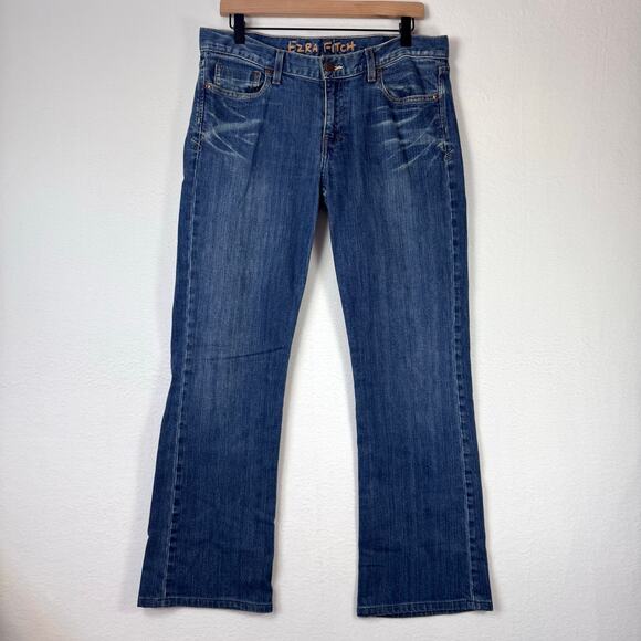 EZRA FITCH Jeans Womens Vintage Abercrombie Mid Rise Bootcut Leg Y2K Cowgirl 30 - Picture 1 of 8